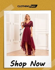 Elegant V-neck Solid Color Evening Gown Chic V-neck Maxi Dress For Banquet, Holiday V-neck Evening Dress For Banquet, Evening V-neck Gown For Party Season, V-neck Maxi Dress For Banquet And Party Season, V-neck Holiday Gown For Prom, Holiday V-neck Prom Gown, V-neck Holiday Banquet Dress, V-neck Evening Dress For Holiday Banquet, V-neck Cocktail Gown For Party Season