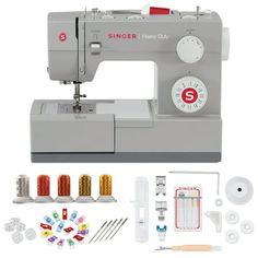 the singer heavy duty sewing machine with accessories