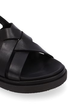 This cushy platform sandal is elevated by a strappy leather upper with an adjustable slingback strap and contoured footbed for all-day comfort. 1" platform (size 39) Leather upper and lining/rubber sole Made in Spain Adjustable Slingback Sandals With Leather Footbed, Leather Slingback Sandals With Platform And Round Toe, Platform Slingback Sandals In Synthetic, Casual Wedge Sandals With Adjustable Slingback Straps, Modern Synthetic Slingback Sandals, Adjustable Slingback Sport Sandals With Heel Strap, Modern Closed Toe Slingback Sandals With Platform, Modern Closed Toe Platform Slingback Sandals, Casual Platform Slingback Sandals