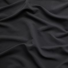 the black fabric is very soft and smooth