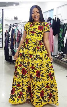 This beautiful African maxi dress is made with African fabric which is known as Ankara. *the bodice is lined  *it is well pleated. Please allow 7-10days for production process and standard shipping takes  3-5days to deliver. Kindly send the following measurements when you place your order. *Bust-------cm/inches  *Waist-------cm/inches  *Shoulder to shoulder  *Shoulder to waist (waist should be taken at 1inch above belly button). *Waist to hem lenght *Bicep  *Shoulder to hem(dress lenght) Feel fr Yellow Floral Print Maxi Dress, Fitted Yellow Printed Maxi Dress, Yellow Floral Print Floor-length Dress, Yellow A-line Printed Dress, Printed Yellow Maxi Dress, Yellow Printed A-line Dress, Bohemian Yellow A-line Dress, Fitted Long Printed Dresses, Printed A-line Maxi Dress