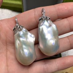 measurement: #1 pearl: 37*20mm pendant: 45*20mm #2 pearl:35*18mm pendant:42*18mm #3 pearl:28*23mm pendant:36*23mm #4 pearl:35*21mm pendant:42*21mm #5 pearl:32*25mm pendant:39*25mm #6 pearl:33*22mm pendant:40*22mm #7 pearl:29*19mm pendant:37*19mm #8 pearl:30*20mm pendant:36*20mm material freshwater pearl sterling silver Silver Baroque Pearl Necklace With Pearl Pendant, White Baroque Pearl Necklace With Teardrop Pendant, Silver Pearl Necklace With Pear Pendant, Silver Teardrop Baroque Pearl Necklace, Baroque Pearl Drop Earrings With Pearl Pendant, Baroque Pearl Drop Necklace In Pearl White, White Drop Baroque Pearl Necklace, White Baroque Pearl Drop Necklace, White Pear-shaped Pearl Pendant Earrings