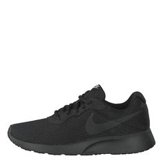 PRICES MAY VARY. Breathable textile upper for lightweight comfort. Foam midsole/outsole offers lightweight cushioning. ''ELEGANT SIMPLICITY. Named after the Japanese word for "simplicity," the Nike Tanjun Women's Shoe offers an elegant, modern design for an elevated everyday look.'' Black Nike Shoes Women, Women Black Shoes, Nike Kyrie Flytrap, Black Sneakers Women, Black Nike Sneakers, Japanese Word, Nike Tanjun, Sporty Sneakers, Nike Kyrie