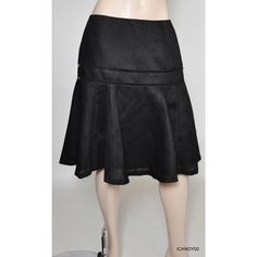 Lauren Ralph Lauren 'Madrilene' Lettice Skirt The Epitome Of Elegance In Breezy Lightweight Linen, This Skirt Features A Softly Flared Hem And Pretty Cutout Lattice-Work Details For Distinctive Style. Size 4 (Regular): Waist - 30"; Length - 24" Size 4 P (Petite): Waist - 29"; Length - 22.75" Size 6 P (Petite): Waist - 30"; Length - 22.75" * Color: Black * Side Zip & Hook Closure * Lined * Shell: 100% Linen * Lining: 100% Cotton * Imported * Brand New With Tag * Mfsrp: $139.00 Elegant Stretch Tiered Skirt, Elegant Skirted Bottoms With Ruffled Skirt, Elegant Skirted Bottoms With Ruffled Details, Elegant Fitted Mini Skirt With Gathered Details, Elegant Fitted Full Mini Skirt, Elegant Tiered Mini Skirt With Lining, Elegant Fitted Gathered Mini Skirt, Elegant Tiered Lined Mini Skirt, Tiered Mini Skirt For Workwear