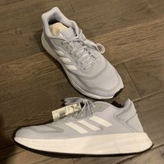 Brand New In Box Adidas Duramo 10 Running Shoes Men's Size 11 Grey/ White Gw8344 Adidas Fade-resistant Running Shoes, Adidas Slip-resistant Lace-up Sneakers, Adidas Duramo 10, Adidas Nmds, Adidas Tubular Doom, Adidas Response, Black Basketball Shoes, Adidas Shoes Mens, Adidas Basketball Shoes