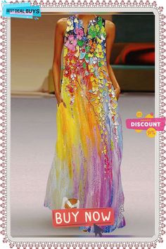 Women's Long Dress Maxi Dress Casual Dress Swing Dress Tank Dress Floral Heart Fashion Casual Outdoor Daily Vacation Print Short Sleeve V Neck Dress Regular Fit Yellow Gold Green Spring Summer S M L Colorful Floral Print V-neck Dress, Spring Multicolor Printed Sleeveless Dress, Flowy Multicolor Sleeveless Dress For Spring, Multicolor Printed Sleeveless Dress For Spring, Bohemian Multicolor A-line Sleeveless Dress, Colorful Casual Sleeveless Spring Dress, Casual Colorful Sleeveless Dress For Spring, Flowy Multicolor Floral Print Sleeveless Dress, Multicolor Bohemian A-line Sleeveless Dress