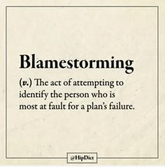 a piece of paper that has some type of text on it with the words blametoming