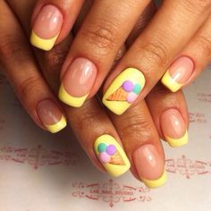 Bright Nail Art, Bright Nail Designs, Nail Art Halloween, Fun Summer Nails, Summer Nails Beach, Gel Nails At Home, Nail Art Designs Summer, Diy Summer, Bright Nails