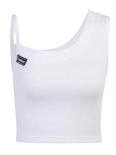 Sku CY-!66021 Material Polypropylene , Dacron Style Wrap Neckline U-neck Occasion Casual , Sports Seasons Summer , Autumn Type Tank Color WHITE Size S,M,L Please consult the size chart we provide for this item's measurements to help you decide which size to buy.Please note: There may be 1-3cm differ due to manual measurement.CMINCH Bust Waist Length S 69-87 56-70 40 M 73-91 60-74 41 L 77-95 64-78 42 Basic White Tank Top For Gym, White Basic Tank Top For Gym, White Fitted Tank Top For Sports, White Basic Tank Top For Workout, White Basic Workout Tank Top, White High Stretch Tank Top For Sports, White Stretch Tank Top For Streetwear, Fitted Breathable Casual Tank Top, White Athleisure Tank Top For Streetwear