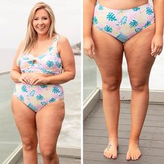 Look as beautiful as a palm tree in this fab swimmie! These bottoms are so cute with their tropical palm print! The high waisted style is so flattering and comfortable you will want to wear these all day! Pair them with the matching top for the perfect pool day look! 82% Polyamide, 18% Elasthane High Waist Tropical Print Swimwear For Poolside, Tropical High Waist Tankini For Poolside, Pool Day, High Waist Fashion, Tropical Palm, Pool Days, Palm Print, Beauty Ideas, Curvy Outfits