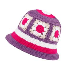 PRICES MAY VARY. Suitable size: 22.04 to 22.83 inches, crocheted hat with slight elasticity, suitable for the head of ordinary adults. Material: The high-quality and cute handmade knitted hat is made of 100% 4 rolls of milk cotton yarn, with a soft touch and light weight. An excellent accessory for daily wear, travel, shopping, and photography. Foldable and packaged, you can carry it anytime. Daily accessories - suitable for daily wear, travel, shopping, and photography. Foldable and storable, r Lightweight Crochet Beach Cap, Crochet Hats One Size For Outdoor, Knitted Yarn Bucket Hat, Lightweight Crochet Cap For Vacation, Yarn Cap For Vacation, Outdoor Crochet Yarn Hat, Outdoor Crochet Hat Made Of Yarn, Pink Crochet Beach Hat, Outdoor Curved Brim Crochet Hat