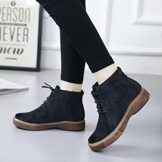 Stylish Shoes Heels, Beige Ankle Boots, Ankle Boots For Women, Girly Shoes, Suede Lace, Lace Up Ankle Boots, Pretty Shoes, Boots For Women