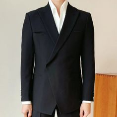 Wiaofellas - High Quality Single Button Suit Men's Blazers Jacket Casual Slim Men Trendy Suit Business Dress Coat Wedding Party Blazers 1. Pls allow 1-3cm tolerance due to manual measure. 2. Color may slightly vary from the image due to different computer screen and light affect. 3.If you are not sure about the size, Pls let us know your weight,height, Bust,Waist info etc, We can help to choose correct size. Fitted Double Breasted Suit With Long Sleeves For Winter, Fitted Double Breasted Long Sleeve Suit For Winter, Semi-formal Double Breasted Long Sleeve Suit, Fitted Double-breasted Tuxedo For Wedding, Tailored Double-breasted Party Blazer, Fitted Double-breasted Wedding Suit With Long Sleeves, Fitted Long Sleeve Double Breasted Suit For Wedding, Double-breasted Tuxedo Style Blazer For Wedding, Fitted Double Breasted Suit With Notch Lapel For Party