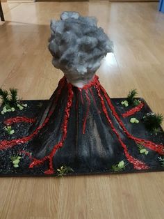 Vulcano Diy For Kids, Volcano Project Ideas, Volcano Project For Kids, Diy Volcano Projects, Diy Volcano, Volcano Science Projects, Volcano Project, Nail Ideas For Short Nails