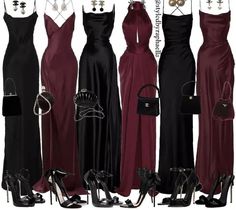 Matching Outfit Ideas, 파티 드레스, Prom Dress Inspiration, Pretty Prom Dresses, Prom Outfits, Swaggy Outfits, Glam Dresses, Fancy Outfits, Edgy Outfits