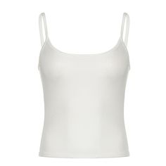 Olivia Mark - Solid Color Sleeveless Camisole Top with Shoulder Square Neckline, Perfect for Layering or Wearing Alone White Sleeveless Camisole With Built-in Bra, Adjustable Straps Cami Vest, Basic Sleeveless Top With Built-in Bra, White Camisole With Wide Adjustable Straps, White Sleeveless Seamless Tank Top, Basic Sleeveless Tank Top With Built-in Bra, Strappy Sleeveless Camisole, Solid Color Sleeveless Camisole With Straps, White Tank Top With Wide Straps For Spring