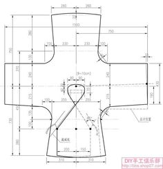 the technical drawing shows how to draw an object in order to make it stand out