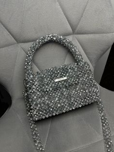 @etsy Chic Evening Crystal Bags, Sparkling Crystal Bags For Party, Beaded Top Handle Evening Bag, Silver Crystal Bag For Gift, Silver Crystal Bags As Gifts, Silver Crystal Bags For Gifts, Rectangular Silver Crystal Bag, Silver Rectangular Crystal Bag, Silver Crystal Rectangular Bag