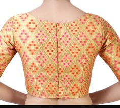 "Indian Designer silk Sleeves Blouse, Wedding blouse ,handmade blouse Thanks for visit !! 1) Readymade Saree blouse - ready to wear 2) Back open 3) Regular cut 4) Soft, lightweight and breathable fabric. If you could include the following info in the note to whenever you placed the order, you will get best-matched blouse * Chest size: * Waist size: * Blouse Length: * Armhole: * Sleeve Loose: * Sleeve Length: * Front Neck length: * Back Neck length: IF YOU DON'T FIND YOU SIZE HERE, PLEASE MESSAGE Elegant Multicolor Blouse For Navratri, Multicolor V-neck Blouse For Wedding, Multicolor Padded Blouse Piece For Wedding, Multicolor Padded Blouse For Wedding, Elegant Multicolor Unstitched Blouse, Multicolor Padded Choli For Wedding, Elegant Multicolor Long Sleeve Blouse, Multicolor V-neck Blouse With Pallu, Multicolor Self Design Blouse For Wedding