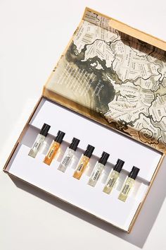 Memo Paris Eau De Parfum Discovery Set | Anthropologie Rose Absolute, Fragrances For Women, Juniper Berry, Blue Books, Beauty Gifts, Beauty Wellness, Beauty Sets, Orange Blossom, Women Perfume