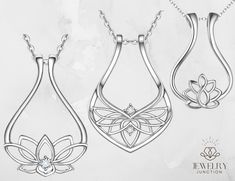 🛒For style 4 or 5 please contact me! 🪷Searching for an exceptional gift? Look no further! ❣️ Lotus Ring Holder Necklace makes a thoughtful present for a variety of occasions❣️. Surprise a loved one on their special day with a beautiful Wedding Gift that represents eternal love and commitment. Show your appreciation to a hardworking nurse or doctor with a 💮💮unique accessory that blends style and functionality, making it the perfect Doctor Gift or Nurse Gift. Celebrate the joy of motherhood wi Fine Jewelry With Unique Design As A Gift, Sterling Silver Jewelry With Unique Design For Anniversary, White Gold Jewelry With Unique Design For Wedding, White Gold Wedding Jewelry With Unique Design, Spiritual Jewelry With Unique Design For Wedding, Delicate Sterling Silver Jewelry For Wedding Gift, Sterling Silver Jewelry With Elegant Design For Gift, Elegant Sterling Silver Jewelry For Gifts, White Gold Jewelry For Wedding Gift