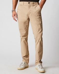 CHINO PANT – Billy Reid Cotton Chinos With 5-inch Inseam And Pockets, Solid Cotton Pants With Five Pockets, Elevated Casual Tapered Leg Chinos With Elastic Waistband, Casual Chinos With 5-inch Inseam And Hip Pockets, Cotton Tapered Leg Pants With Straight Fit, Tapered Cotton Pants In Solid Color, Cotton Tapered Leg Bottoms With Comfort Waistband, Elastic Waistband Tapered Leg Chinos For Elevated Casual, Relaxed Fit Chinos With Tapered Leg And Comfort Waistband