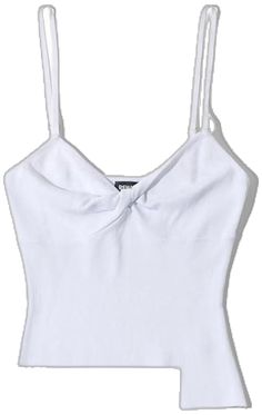 Trendy Seamless White Tops, Trendy White Seamless Top, Seamless White Tops For Spring, Twist Knot, Tank Top Cami, Cami Tanks, Short Outfits, Casual Women, Knot