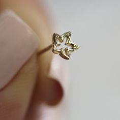 Our Lily flower earrings are magical and delicate, designed in the shape of a beautiful flower with rounded petals. They are the perfect item designed to decorate and adorn your ear and give the final touch to a perfect look.They are also a perfect gift and a romantic tribute to a loved one.We will be happy to make changes and adjust the gold color you like to you. The earrings are sold as singles All features can be customized! Please contact us if you wish to make changes, we love making custom designs. All of our jewelry is carefully handmade in our atelier. *HC diamond are all conflict-free diamonds To order by phone 972-72-2991000 Gold Flower Earrings With Flower Charm, Delicate 14k Rose Gold Earrings, Yellow Gold Flower Charm Earrings, 14k Gold Earrings With Flower Charm For Gift, Rose Gold Flower Earrings In 14k Gold, 14k Rose Gold Flower Earrings, Yellow Gold Diamond Flower Earrings, Rose Gold 14k Gold Flower Earrings, Rose Gold 14k Flower Earrings For Wedding