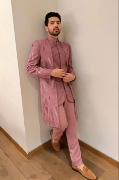 Sangeet Outfit For Men, Traditional Indian Mens Clothing, India Fashion Men, Indian Groom Dress, Sherwani For Men Wedding