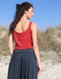 Style – The Utility tank is a basic scoop neckline in front and back that is highly functional. Shape – The Simplicity follows the shape of the torso, opening up into a simple A-line design at the hip. Size – Order based on your BUST measurement Fabric Shown – Light Hemp/Organic Cotton Knit Color Shown – Poppy (Natural Plant Dye) Solid Top With Built-in Bra And Scoop Back, Versatile Fitted Scoop Neck Tank Top, Versatile Tops With Built-in Bra And Scoop Neck, Tops With Built-in Bra And Scoop Back, Basic Summer Top With Scoop Back, Fitted Tops For Layering With Scoop Back, Fitted Tops With Scoop Back For Layering, Fitted Top With Scoop Back For Layering, Gaia Conceptions