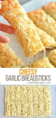 Cheesy Garlic Breadsticks, Breadsticks Recipe, Creamy Chicken Tortilla Soup, Favorite Soups, Garlic Breadsticks, Cheesy Garlic Bread, Cheesy Bread