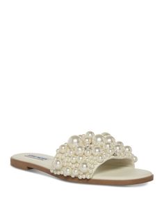 Steve Madden Women's Knicky Slip On Embellished Slide Sandals Slide Sandals, Steve Madden, Shoes Sandals, Pick Up, In Store, Buy Online, Slip On, Sandals, Free Shipping