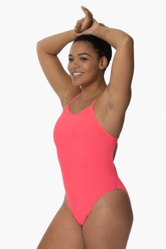 The Raya is a non-adjustable women's full-coverage swim one-piece swimsuit. This design includes two over-the-shoulder straps and a fun back detail that allows for an even distribution of tension along the shoulders and back. From the easiest to the toughest practices, the Raya one-piece swimsuit will keep up with any challenge. Features: Good for: Swimming, water polo, lifeguarding, paddling, ocean and pool activities Fixed-Back one-piece swimsuit Medium /Full Coverage Coverage 4 Unpadded Lined Pool Activities, Beach Stores, Back Details, Water Polo, Huntington Beach, Online Purchase, Keep Up, Shoulder Straps, One Piece Swimsuit