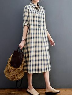 UOOZEE Skirt Set Two Piece, Solid Color Pants, Leisure Fashion, Dress 16, Fashion Seasons, Blue Midi Dress, Plaid Dress, Batwing Sleeve, Midi Dresses