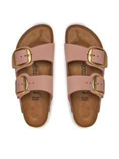 BIRKENSTOCK sandals 1026583 SOFT PINK low sandal-clog with two leather straps. Pink color. Cork and Eva sole. Comfortable and casual.Composition: Nubuck Leather | Nubuck Leather Birkenstock Heels, Birkenstock Arizona Big Buckle, Arizona Big Buckle, Birkenstock Sandals, Eva Sole, Birkenstock Arizona, Nubuck Leather, Shoe Brands, Soft Pink