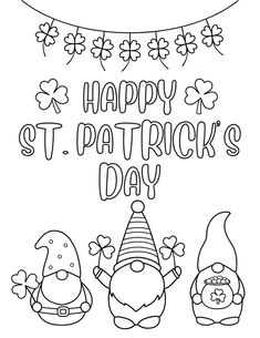 Free Printable St Patrick's Day Coloring Pages for Kids of All Ages