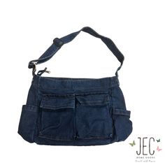 Be bold and adventurous with our Denim Oversized Shoulder Bag! This spacious bag features multiple pockets for convenient storage, including two front and two side pockets. With a zipper closure and interior zipper pocket, your belongings will stay secure as you take on any challenge. Denim Shoulder Bag With Zipper For Travel, Casual Shoulder Bag With Multiple Pockets For School, Utility Shoulder Bag With Zipper Pocket, Denim Canvas Bag With Pockets For Everyday, Utility Bags With Zipper Pocket For Everyday Use, Utility Shoulder Bag With Zipper Pocket For Everyday Use, Utility Shoulder Bag With Functional Pockets For Everyday, Utility Shoulder Bag With Multiple Pockets For Everyday, Utility Shoulder Bag With Multiple Pockets For Travel