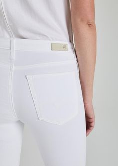 The Prima Crop Cigarette Jean is a cropped pant for women featuring a luxurious sky blue shade treated with an exclusive sulfur finish. The Prima Crop offers a fitted silhouette through the hips, slight tapering at the leg, and is finished with a cropped, calf-length hem. This women’s cigarette jean is designed in a soft Japanese sateen fabric with comfortable super stretch wear and ultra lightweight hand. Details: Cropped Cigarette Leg Super Stretch Sateen 60% Cotton, 30% Modal, 8% Polyester, 2 Pant For Women, Ag Jeans, Winter Sale, Cropped Jeans, Sustainable Fashion, Sky Blue, Pants For Women, For Women, Pants