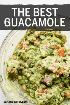 the best guacamole recipe is made with fresh ingredients like carrots, avocado and cilantro