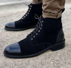 Quality Leather Boots, Cap Toe Boots, Custom Design Shoes, Ankle Boots Men, Mens Leather Boots, Suede Leather Boots, Stylish Boots, Black Leather Ankle Boots, Shoes Brown