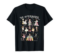 the nutcrackers t - shirt for girls and boys with their names on it