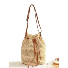 Free U.S. shipping. Style:  , color:Beige, suite for season：Spring, Summer, Autumn ，Anniversary, Date, Going out, Honeymoon, Material Paper rope, Beige Straw Bucket Bag Vintage Shoulder Summer Handbags Spring Bohemian Beige Bucket Bag, Bohemian Beige Bucket Bag, Casual Cream Bucket Crochet Bag, Casual Beige Bucket Bag For Beach Season, Casual Beige Shoulder Bag For Day Out, Casual Cream Bucket Bag For Beach Season, Cream Bohemian Bucket Bag For Summer, Summer Cream Crochet Bag For Day Out, Trendy Cream Bucket Bag For Vacation