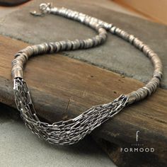 "Necklace is made of oxidized silver 925 The details diameter is up to 0.20\" (5 mm) Length optional : 18 inches/45.7cm + extra adjustment 1.57 \"/4cm 19 inches/48.2cm + extra adjustment 1.57 \"/4cm 20 inches/ 50.8cm + extra adjustment 1.57 \"/4cm There's also an option to buy a necklace to the set (visible in the last picture). The necklace on dummy is 19\", and in the picture of two necklaces - shorter is 17\", and longer 19\". Thank you for visiting!" Oxidized Silver Bracelet, Delicate Silver Necklace, Necklace Inspiration, Chain Necklaces, Gorgeous Bracelet, Bracelet Argent, Oxidized Silver, Oxidized Sterling Silver, Delicate Necklace