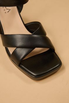 Heel height - 4.1in Genuine Leather Lining - Genuine Leather Introducing the epitome of elegance and sophistication, the Esperanza Black Heels. Crafted with meticulous attention to detail, these heels exude timeless charm and undeniable allure. Standing tall at 4.1 inches, the heel offers the perfect balance of height and stability, ensuring both grace and comfort with every step. Winter Sandals, Strappy Pumps, Casual High Heels, Wedge Loafers, Pumps Heels Stilettos, Platform Loafers, Boots And Sneakers, Wedge Boots, Sneaker Heels