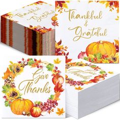 PRICES MAY VARY. Detailed Size and Material Information: the unfolded size of Thanksgiving fall napkins is about 25 x 25 cm/ 9.8 x 9.8 inches, about 12.5 x 12.5 cm/ 4.9 x 4.9 inches when folded, compact to hold and wipe; They are made of paper, sturdy and reliable, they are in nice water absorption, not crease or break easily when wet Thanksgiving Themed: Thanksgiving fall colored paper napkins adopt classic and elegant colors printed with colorful leaves and pumpkin elements, showing the harves Dinner Home, Fall Napkins, Thanksgiving Napkins, Autumn Paper, Fun Dinners, Fall Party, Party Paper, Colorful Leaves, Paper Pumpkin