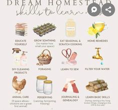 a poster with the words dream homestap written on it