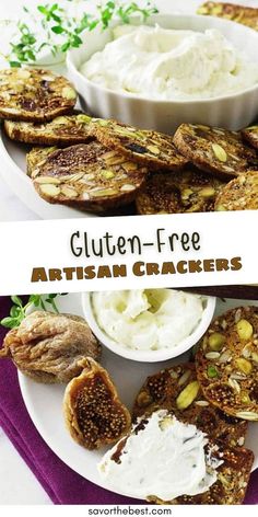 I am sure that if you are gluten-free you have to pass up many of those yummy-looking appetizers on the party tray. ​ ​ ​Well, you are safe with these crispy gluten-free artisan crackers as they are made with millet flour, sweet rice flour and tapioca flour all of which are gluten free.