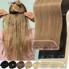 Autumn sale, up to 50% discount, while stocks last! About Benehair Benehair Human Hair Extensions made with 100% real human haircome in a nice variety of lengths, weights, and colors.We have our own hair extensions factory,which has 20 years experience.You can rest assure to buy. We are confident that you will love our hair extensions! Material: 100% Real Remy Human Hair Attachment: Clip in Hair length: 8",10",12",14",16",18",20",22",24" Net weight: Standard Weft: 8"/40g,10"/40g,12"/40g,14"/45g, Light Color Hair, Straight Hair Highlights, Real Hair Extensions, Blow Dry Hair, Human Hair Clip Ins, Split Hair, Hair For Women, Clip In Hair, Clip In Extensions