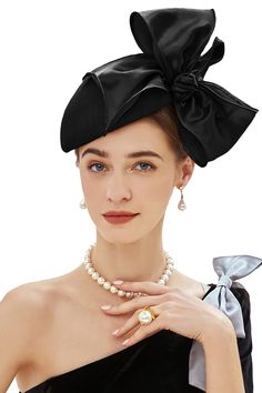 PRICES MAY VARY. Material: Linen and satin. Size: One size fits most with hair clip and gently bendable headband. Easy to Wear: Packaged with a metal hair clip to keep it in position you like. Features: Composed of a pillbox hat, decorative bow knot attached to the base, which add a sense of glamour to you. Lightweight and charming headband perfectly matches with your outfit. Occasions: Suitable for wedding, tea party, Cocktail, 1920s Gatsby party, Church, Kentucky Race, carnivals, Halloween, De Women Tea Party, Wedding Tea Party, Metal Hair Clip, Womens Straw Hats, Wedding Tea, Fascinator Hat, Pillbox Hat, Metal Hair Clips, Derby Hat