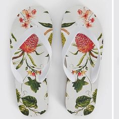 Questions? Leave A Comment Below! Size: M Description These Classic Flip Flops With A Cool Floral Design Are Perfect For The Season. Throw On With A Matching Swimsuit For The Pool Or The Beach And You Are All Set For A Complete Look. Features & Fabric Flip Flops Floral Design Size 7 (S), Size 8-9 (M), Size 10-11 (L), Size 12-13 (Xl) Rubber/Plastic Imported Seo: Plazacore Laidback Luxe Effortlessly Chic Quiet Successioncore Discrete Luxury Urban Sophistication Vintage Art Deco East Coast Coastal White Tropical Style Flip Flops For Summer, White Tropical Flip Flops For Vacation, Tropical White Flip Flops For Vacation, Tropical White Vacation Flip Flops, White Tropical Style Spring Flip Flops, White Tropical Style Flip Flops For Spring, White Tropical Flip Flops For Spring, Fabric Flip Flops, Christmas Secret Santa